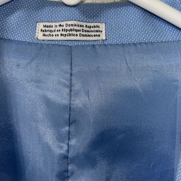 Calvin  Klein Blue Jacket Suit(Size 18) - Picture 15 of 15